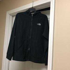 North Face hooded fleece jacket